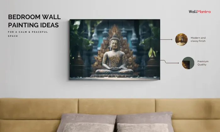 Bedroom Wall Painting Ideas for a Calm & Peaceful Space-WallMantra