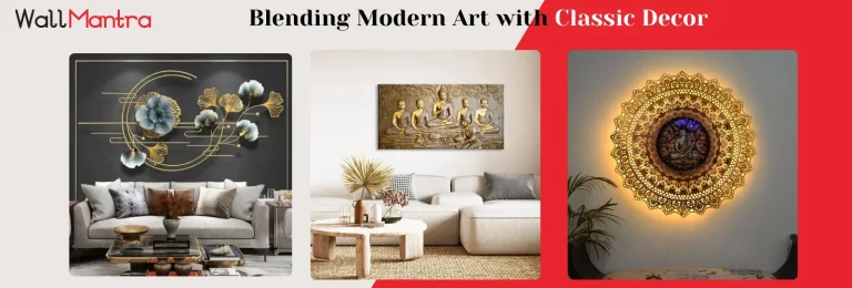 Modern art for traditional interiors