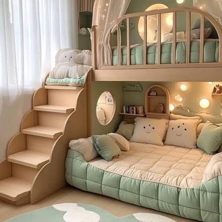 Professional kids room execution and final styling