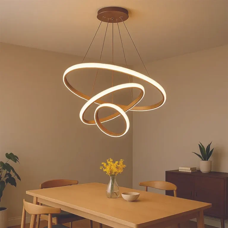 LED spiral chandelier