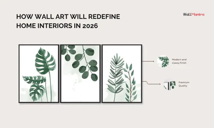 How Wall Art Will Redefine Home Interiors in 2026-WallMantra