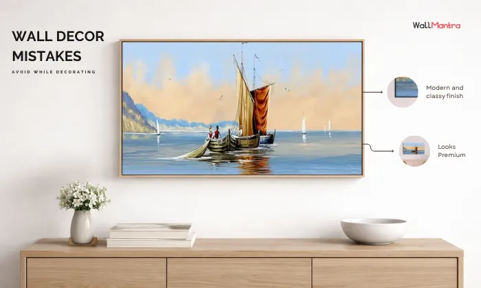 Wall Décor Mistakes to Avoid While Decorating Your Home-WallMantra