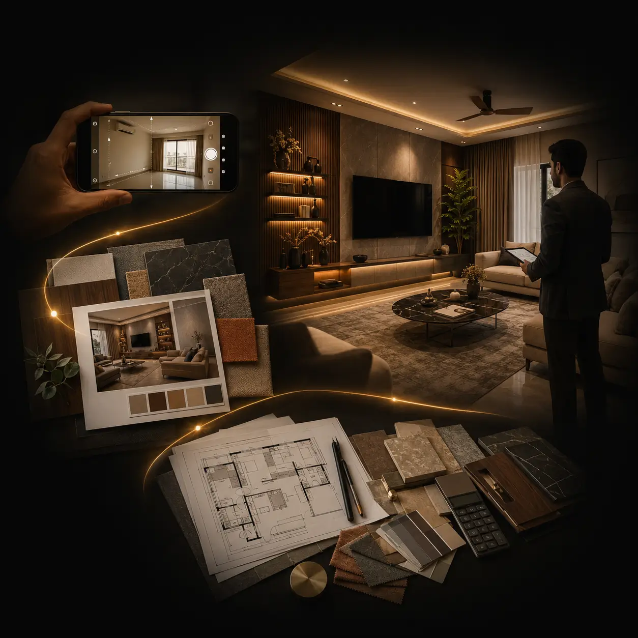 From your room photo to a complete transformation plan.